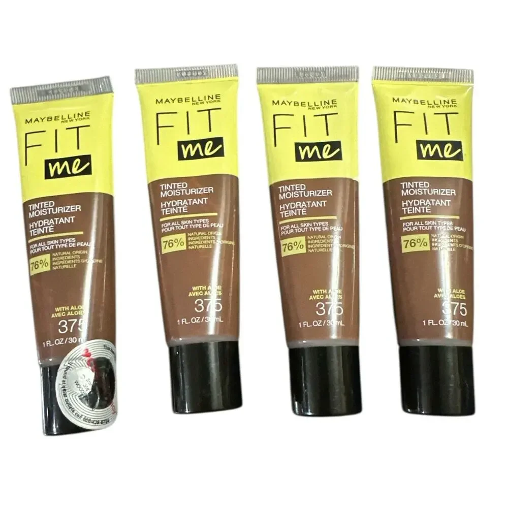 Maybelline Fit‎ Me Tinted Moisturizer 375 - Lot of 4 New